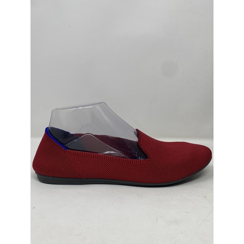 Rothy's The Flat Red Classic Ballet Round Toe Knit Women's Sz 7.5 Classiccore